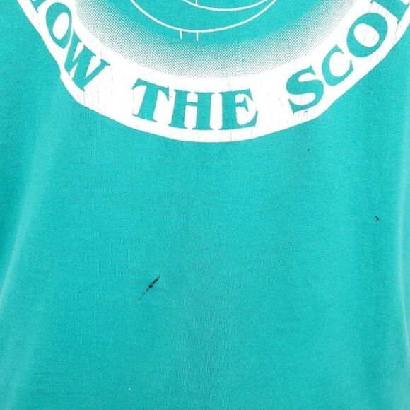 Gymnasts Know The Score T Shirt Vintage 80s Gymnastics 50/50 Made In USA Mens S - Picture 3 of 7